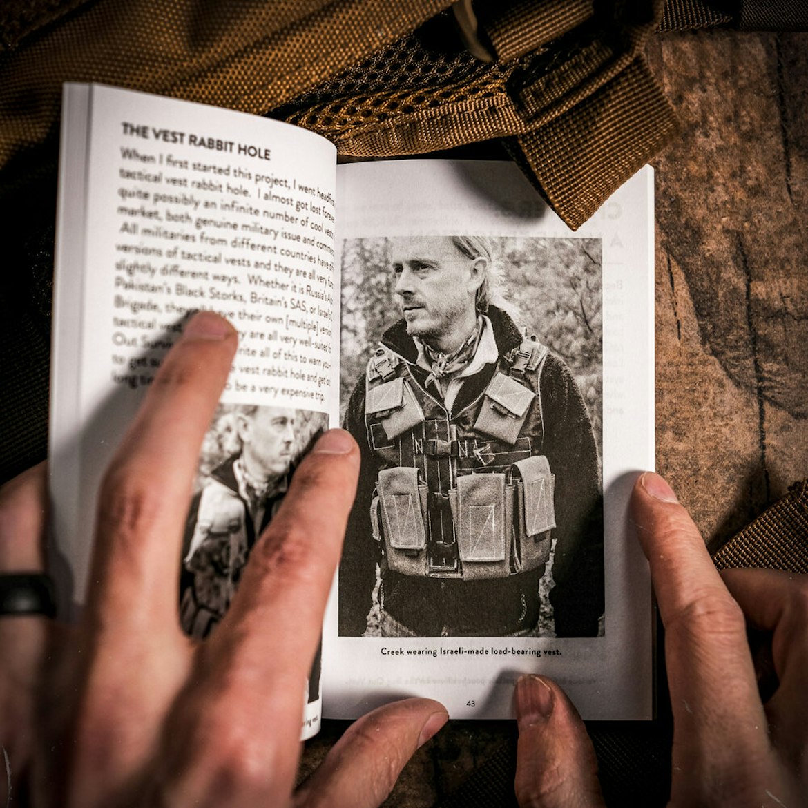 Creek Stewart’s Pocket Field Guide: The Bug Out Survival Vest